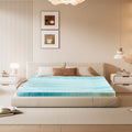 Memory Foam Mattress Topper With Cooling Gel, Pressure Relief & Breathable Comfort Bed Topper
