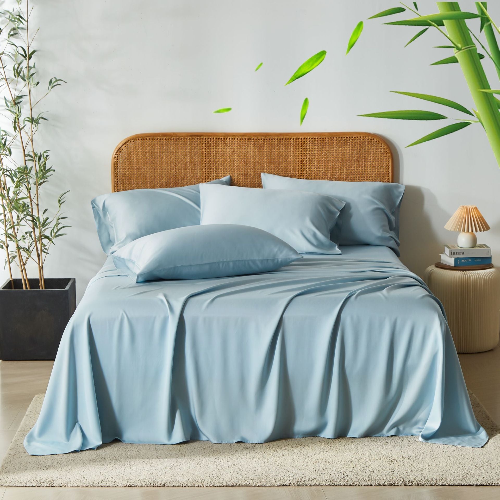 Bed Sheet Fitted Sheet Quilt Cover Pillowcase Kit TFQK