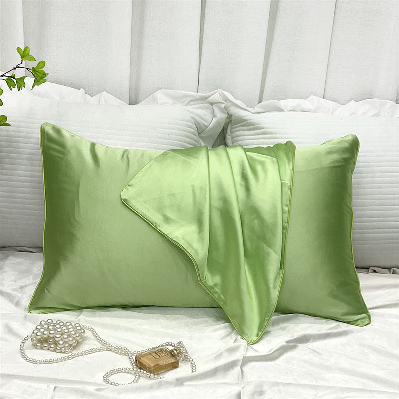 Double-sided Ice Silk Pillowcase Beauty Silk Pillowcase
