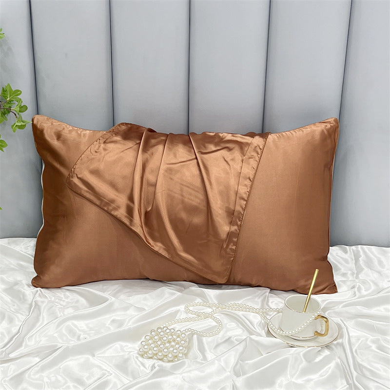Double-sided Ice Silk Pillowcase Beauty Silk Pillowcase