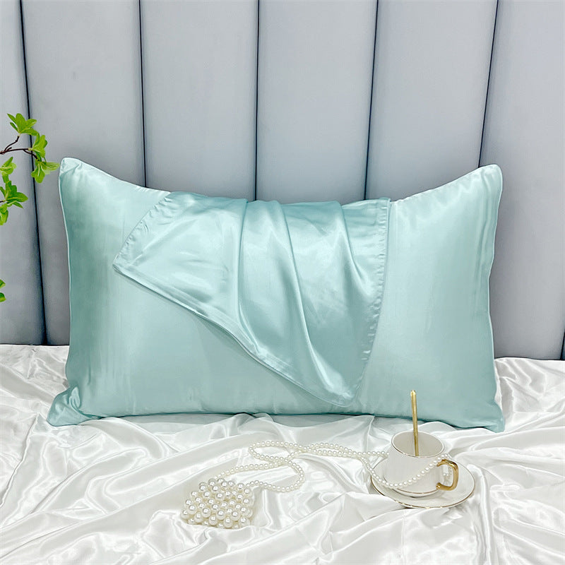 Double-sided Ice Silk Pillowcase Beauty Silk Pillowcase