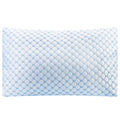 2Pcs Or 1Pc Cooling Memory Foam Pillow Ventilated Soft Bed Pillow With Cooling Gel Infused Memory Foam Machine Washable
