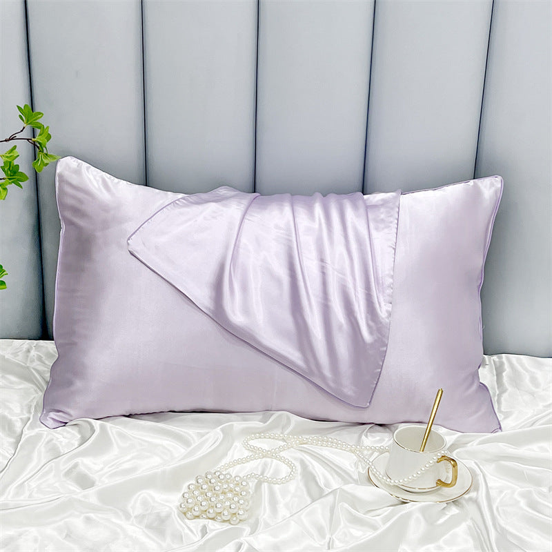 Double-sided Ice Silk Pillowcase Beauty Silk Pillowcase